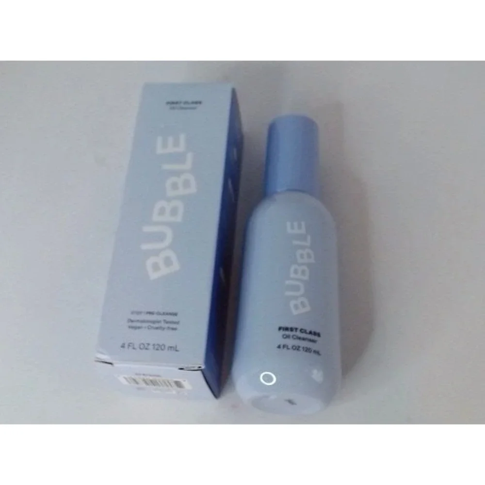 Bubble Skincare - First Class Oil Cleanser, 4 Fl Oz, BRAND NEW IN BOX